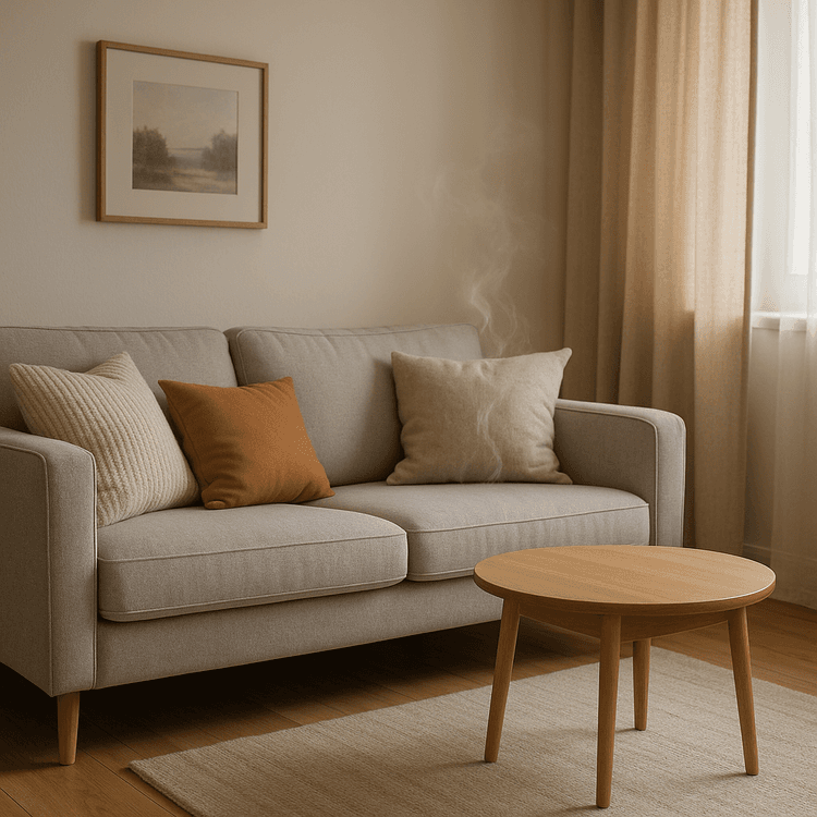 Woman holding sc product